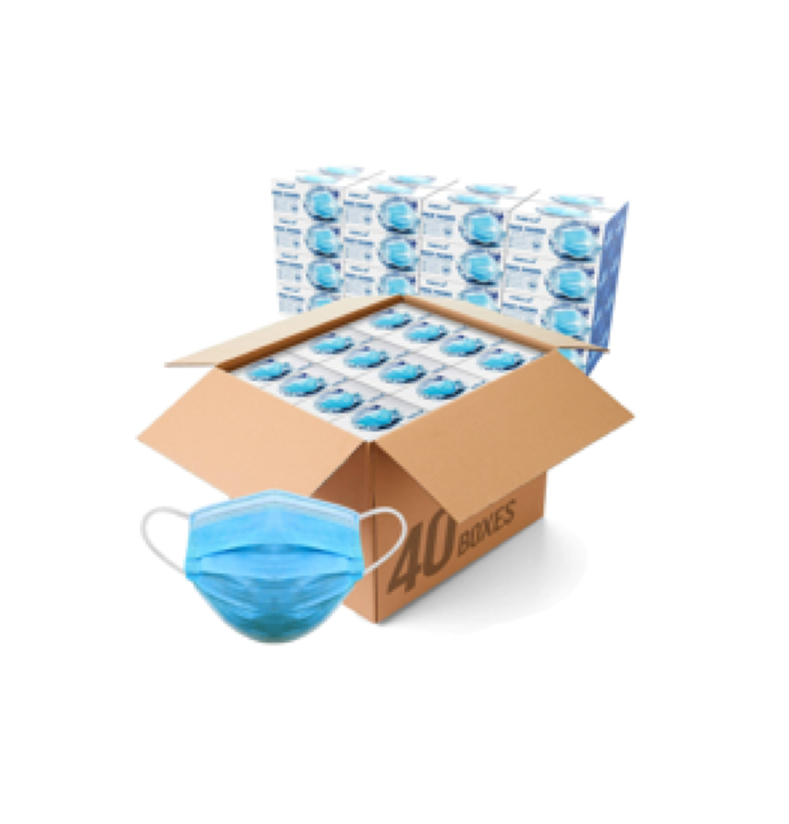 Disposable 3 Ply Earloop Face Masks